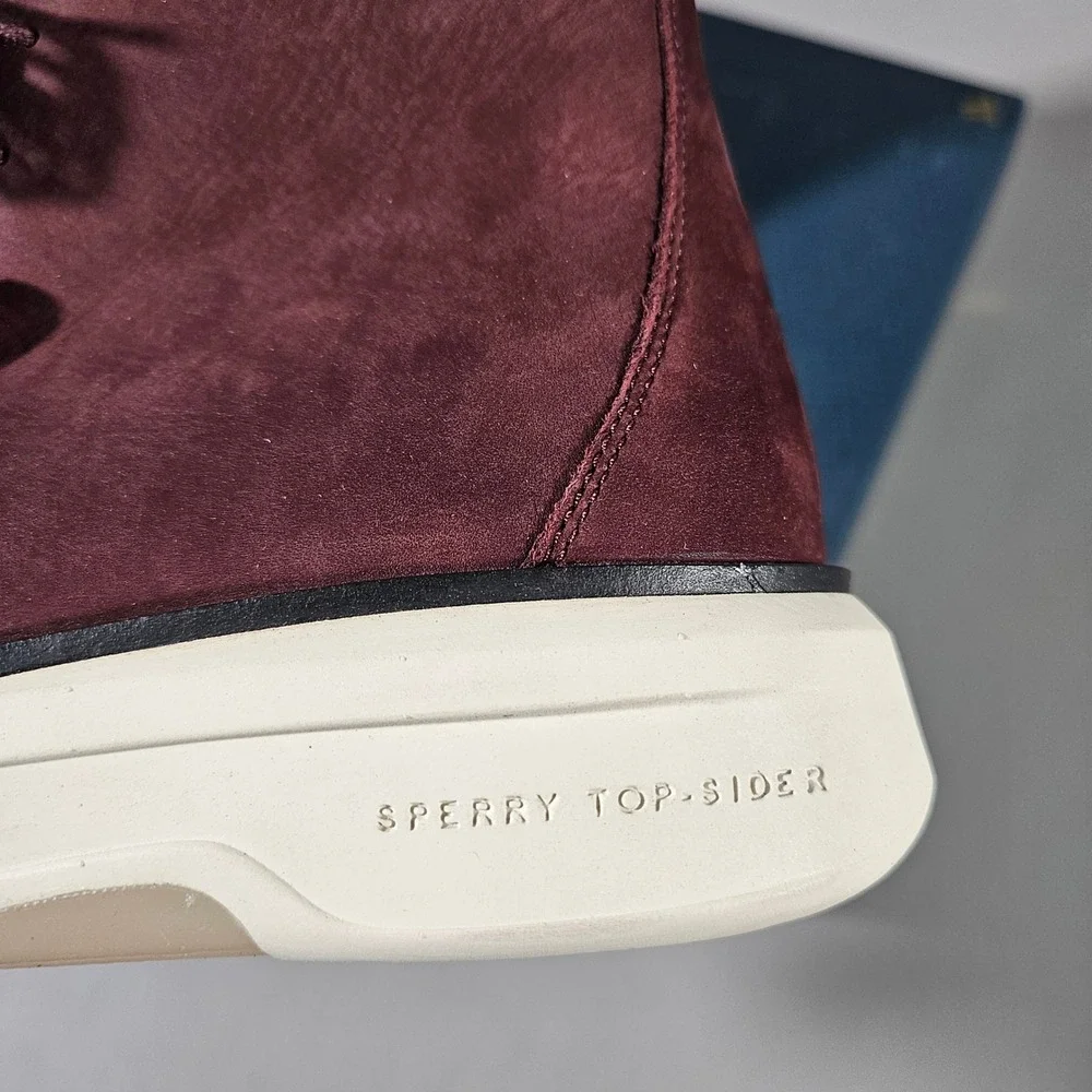 Sperry Legend Commodore Mens 13 Oxblood John Legend Leather Boots‎ STS23902